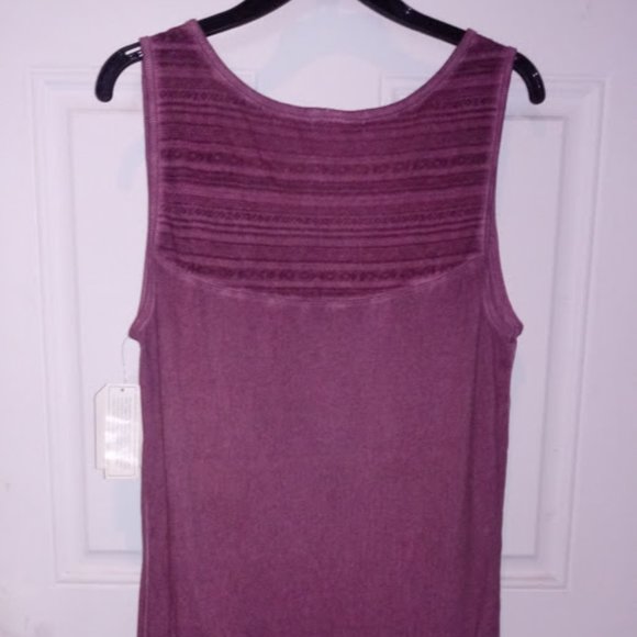 SOLD! NWT Tank Top 2X 18/20 Purple Eggplant - Picture 4 of 7